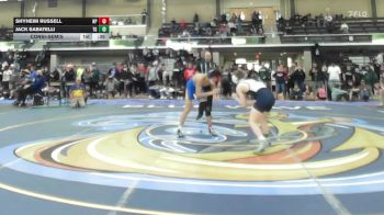 120 lbs Consolation - Shyheim Russell, North Providence vs Jack Sabatelli, Toll Gate