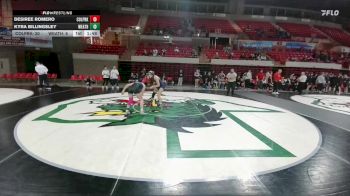 135 lbs Round 1 (16 Team) - Kyra Billingsley, Weatherford vs Desiree Romero, Conroe Woodlands College Park