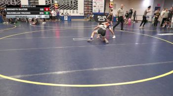 108 lbs 3rd Place - Bronsyn Baxter, Forest Hills vs Maximilian Truong, Nova W.c.