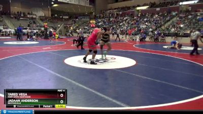 6A 215 lbs Semifinal - Jadaan Anderson, Bentonville vs Yared Vega, Fort Smith Northside