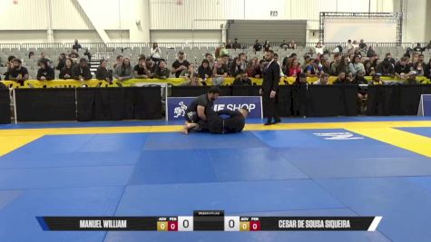 Cesar De Sousa Siqueira vs William Maxwell Doucet 2025 World IBJJF Jiu-Jitsu No-Gi Championship