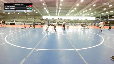 90 lbs 5th Place - CJ Dreshman, Quest School Of Wrestling MS vs James Danko, Revival Orange