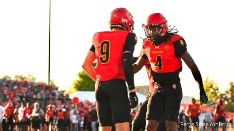 Ferris State Storms Past Rio Grande 76-0 in D2 Football Rout