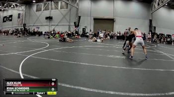190 lbs Round 7 (8 Team) - Alex Klos, Impact Black vs Ryan Schneider, South Side WC Black