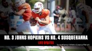 Late Comeback Falls Short For No.4 Susquehanna, No.3 Johns Hopkins Wins Big