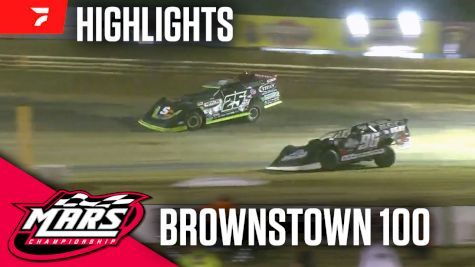 Highlights | 2025 MARS Brownstown 100 at Brownstown Bullring