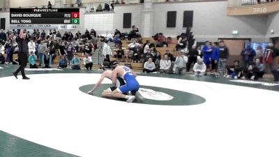 144 lbs Consi Of 16 #2 - David Bourque, Plymouth South vs Bell Yong, Braintree