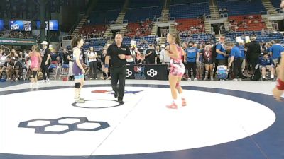 120 lbs Cons. Rd Of 32 - Rhys Bernier, Colorado vs Jillian Blake, Connecticut