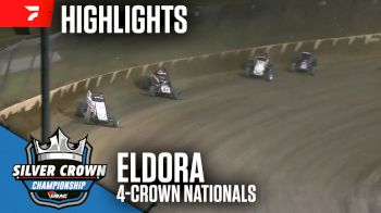 Highlights | 2025 USAC Silver Crown at Eldora 4-Crown Nationals
