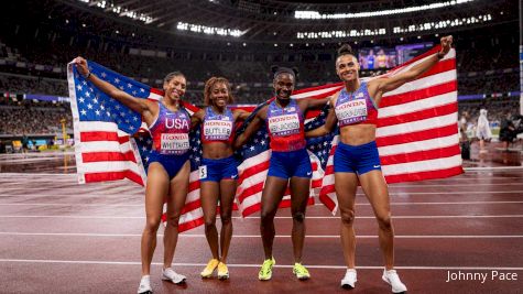 Sydney McLaughlin-Levrone, Sha'Carri Richardson Anchor Relay Sweeps