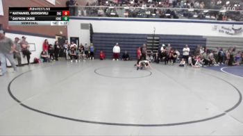 71 lbs Semifinal - Dayson Duke, Idaho Gold Wrestling Club vs Nathaniel Gudishvili, Suples Wrestling Club