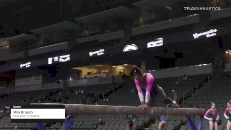Mila Brusch - Beam, Cincinnati Gymnastics - 2022 Elevate the Stage Toledo presented by Promedica