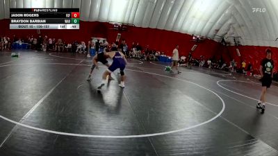 156-157 lbs Round 1 - Braydon Barbian, Waunakee vs Jason Rogers, Franklin Central Flashes