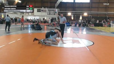 145 lbs Quarterfinal - Ronan Montes, Blair Academy vs Hayden Smith, Slyfox Wrestling