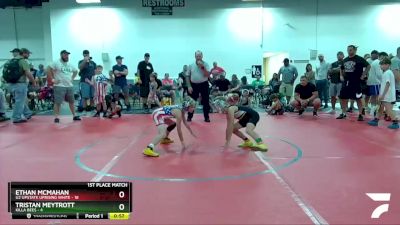 60 lbs Finals (2 Team) - Tristan Meytrott, Killa Bees vs Ethan Mcmahan, U2 Upstate Uprising White