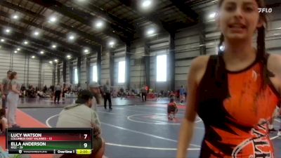 112 lbs Semis & 1st Wrestleback (8 Team) - Joslyn Herrera, Columbus East Valkries vs Anh Ngo, KISZ