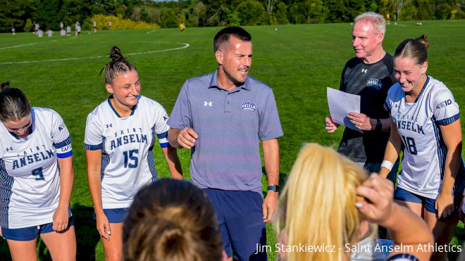 Saint Anselm Tops Pace as NE10 Women's Soccer Standings Take Shape