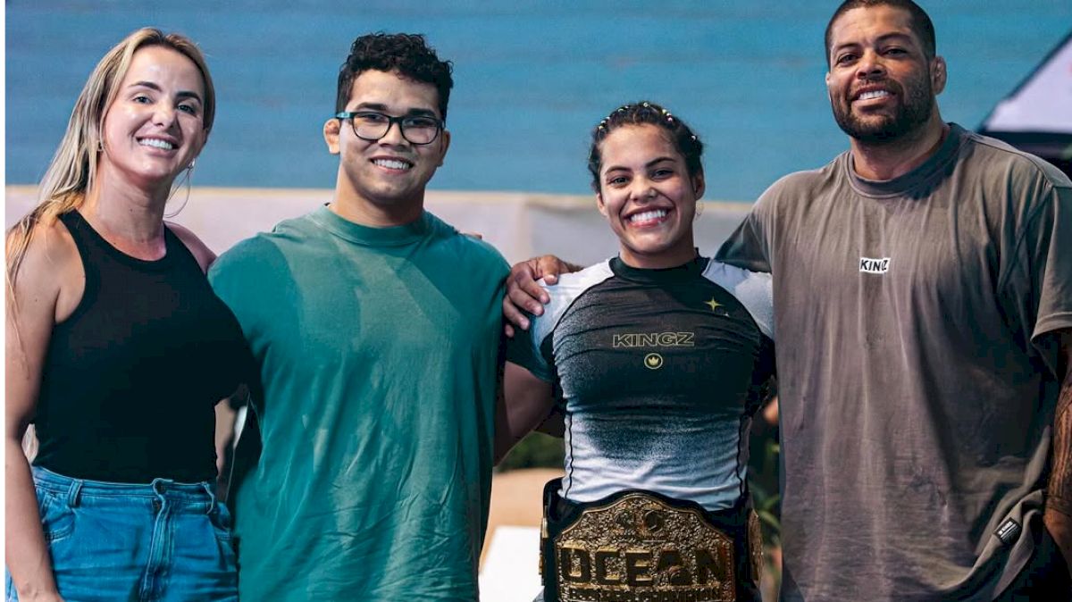 Sarah Galvão entra de última hora e garante cinturão do Ocean BJJ Pro