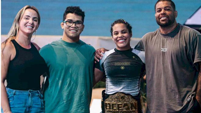 Sarah Galvão entra de última hora e garante cinturão do Ocean BJJ Pro