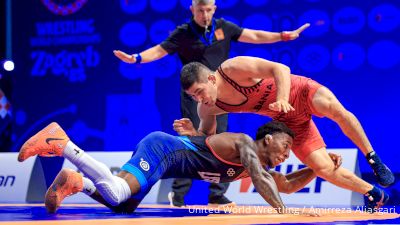 74 kg 1/4 Final - Chermen Valiev, Albania vs David Aaron Carr, United States