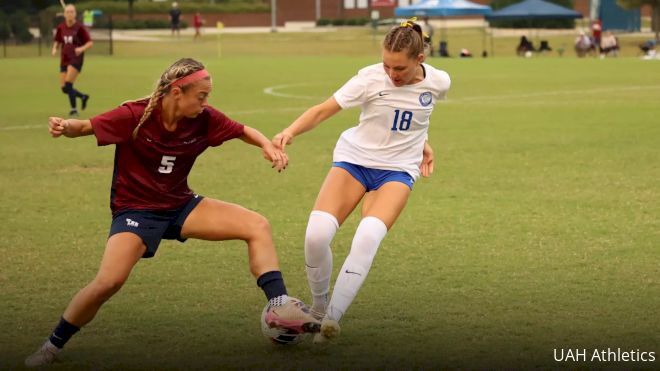 UAH Surges to No. 1 As GSC Women's Soccer Standings Shake Up