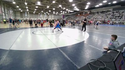 132 lbs Quarters - Hunter Mihaljcic, Peninsula Wrestling Club vs Gabe Johnson, Snoqualmie Valley Wrestling Club