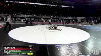 235 lbs Cons. Round 3 - Neveah Rivas, Tokay vs Talia Katzenberger, River Valley