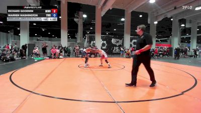 Masters E FS - 78 lbs Quarters - Richard Goodwin, Mad Cow Wrestling Club vs Warren Washington, Team Fox Wrestling Club