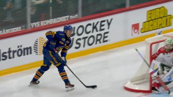 WATCH: Chicago Blackhawks Pick Anton Frondell Dishes Perfect Assist To Albin Grewe