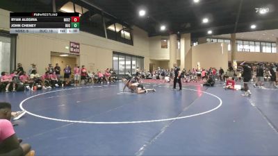 138 lbs Round 5 (6 Team) - Ryan Alegria, North DeSoto Blue vs John Cheney, Tallahassee War Noles