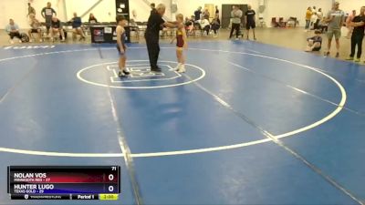 71 lbs Round 2 (8 Team) - Nolan Vos, Minnesota Red vs Hunter Lugo, Texas Gold