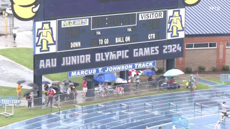 Youth Girls' 200m Hurdles, Finals 1 - Age 13