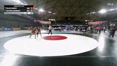 Girls 4A 140 lbs Cons. Round 3 - Autumn Humbert, Spanaway Lake (Girls) vs Talah Jansky, Kamiakin (Girls)