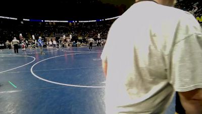 55 lbs Round Of 16 - Greyson Bosley, Central York vs Cael Vermeulen, Northwestern Lehigh