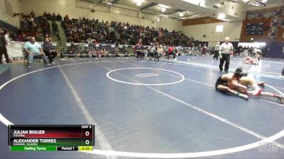 106 lbs Cons. Round 4 - Alexander Torres, Channel Islands vs Julian Biguer, Yucaipa