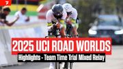 2025 UCI Road World Championships Team Time Trial Mixed Relay Highlights