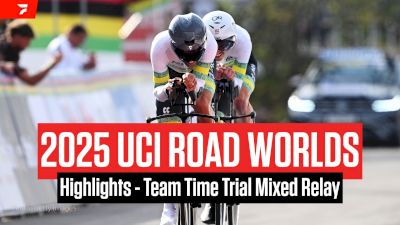 2025 UCI Road World Championships Team Time Trial Mixed Relay Highlights
