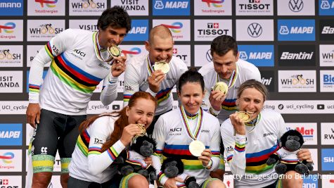 Who Won The TTT Mixed Relay At The 2025 UCI Road Worlds? Full Results Here