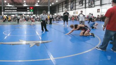 125 lbs Bryce Jackson, GRIZZLY WRESTLING CLUB vs Jameson Neise, 84 ATHLETES