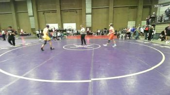 144C 3rd Place Match - Abraham Menke, North Point vs Tucker Sparks, Arkansas City