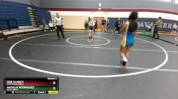 120 lbs Round 5 - Natalia Rodriguez, Klein (Girls) vs Zoe Clancy, Huntsville (Girls)