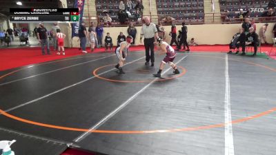 110_B lbs Consi Of 16 #2 - Dominic Catalone, Cameron County vs Bryce Zerbe, Tri Valley