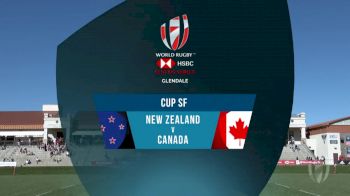 New Zealand 7s vs Canada 7s Cup Semi Final | 2018 HSBC Women's 7s Colorado
