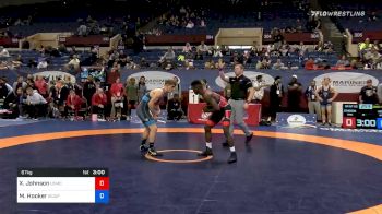 67 kg Consolation - Xavier Johnson, Marines vs Michael Hooker, Army WCAP