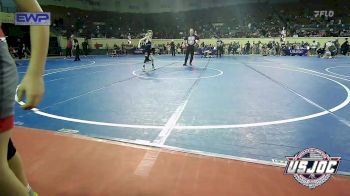 61 lbs Consi Of 16 #1 - Knox Hyatt, Maize WC vs Moxyn Wade, Shelton Wrestling Academy