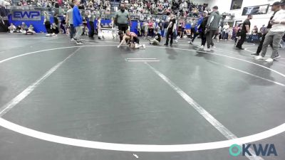 64 lbs Quarterfinal - Gus Green, Tuttle vs Braylen Jones, Newcastle Youth Wrestling