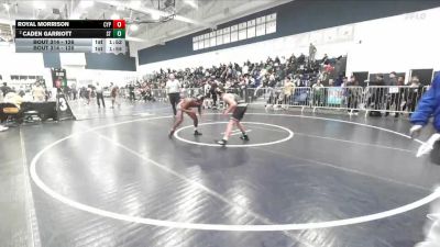 126 lbs Champ. Round 2 - Royal Morrison, Cypress vs Caden Garriott, South Torrance