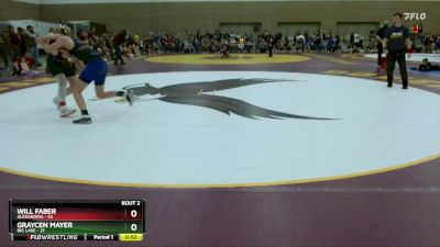 215 lbs Semis (4 Team) - Will Faber, Alexandria vs Graycen Mayer, Big Lake