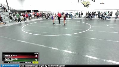 157 lbs Cons. Round 3 - Bryce Jones, Winneconne vs Owen Taylor, Elkhorn Area