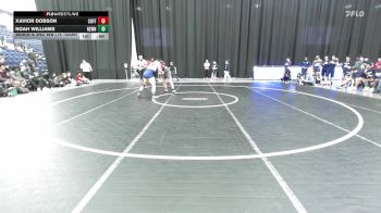 190 lbs Semis & 3rd Wb (16 Team) - Xavior Dobson, Coffee vs Noah Williams, Newnan